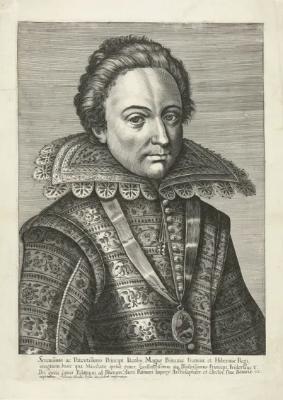 Portret van den paltzgraaf Frederik V, kleinzoon van Willem den Zwijger