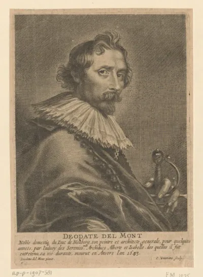 Portret van Deodat van der Mont
