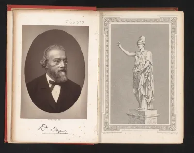 Portret van Derk Doijer, hoogleraar geneeskunde en rector magnificus van de Universiteit Leiden 1883-1884