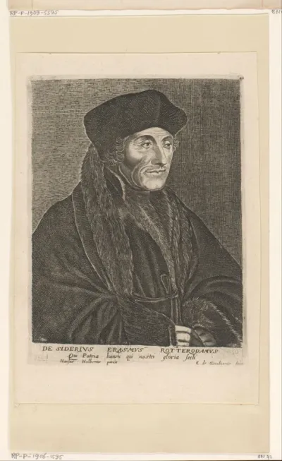 Portret van Desiderius Erasmus