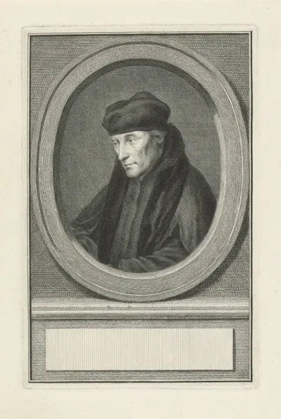 Portret van Desiderius Erasmus