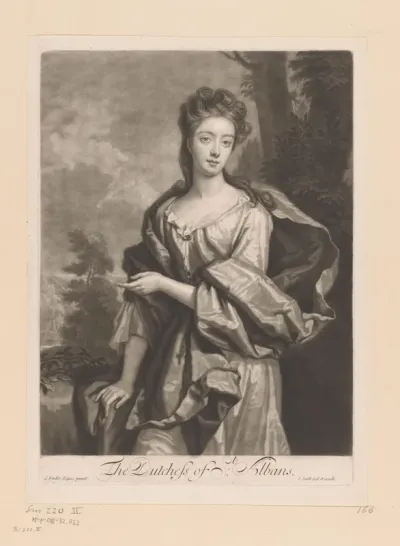 Portret van Diana Beauclerk