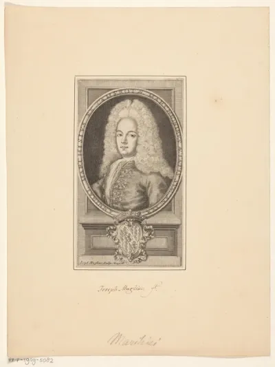 Portret van dichter Annibale Marchese