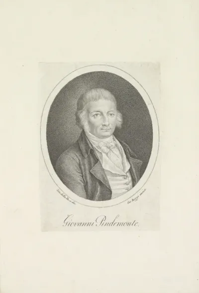 Portret van dichter Giovanni Pindemonte