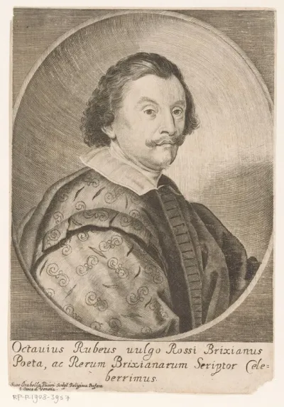 Portret van dichter Octavio de' Rossi
