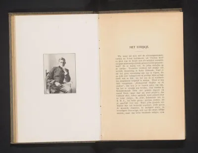 Portret van Dick van Driest, leider van het orkest van de Koninklijke Militaire Academie in Breda