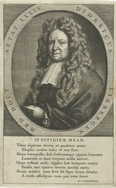 Portret van Didericus Liebergen