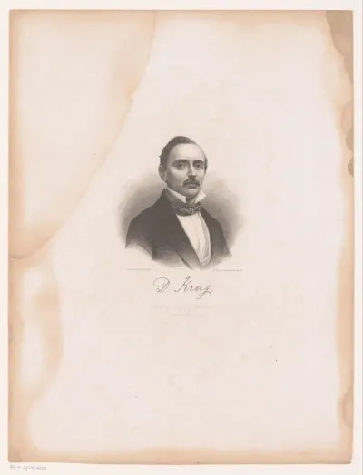 Portret van Diederich Krug