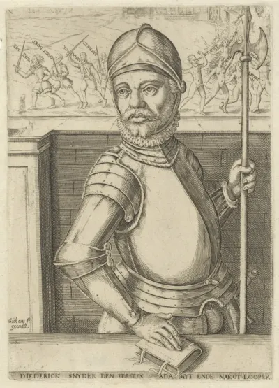 Portret van Diederick Snyder