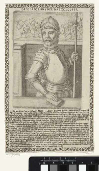 Portret van Diederick Snyder