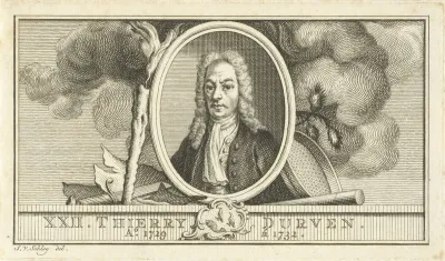 Portret van Diederik Durven