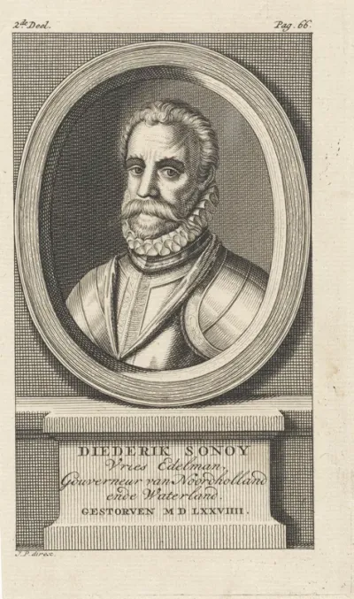 Portret van Diederik Sonoy