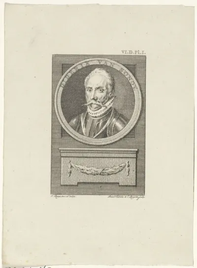 Portret van Diederik van Sonoy