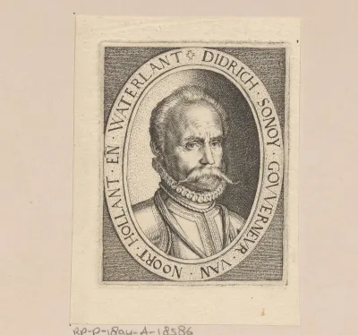 Portret van Diederik van Sonoy