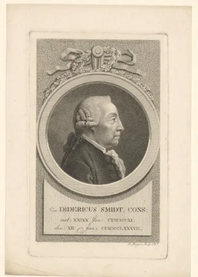 Portret van Diedrich Smidt