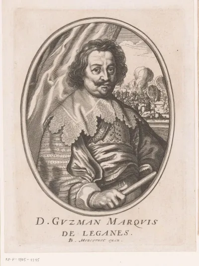 Portret van Diego Felipez de Guzmán