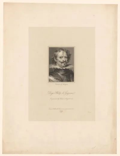 Portret van Diego Felipez de Guzmán