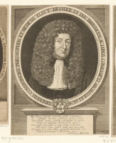 Portret van Dietrich Conerding