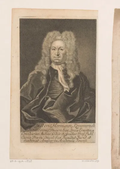 Portret van Dietrich Hermann Kemmerich