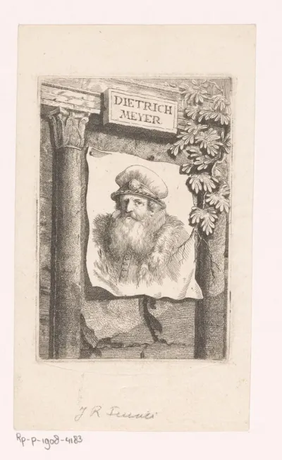 Portret van Dietrich Meyer