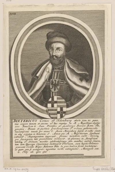 Portret van Dietrich von Altenburg