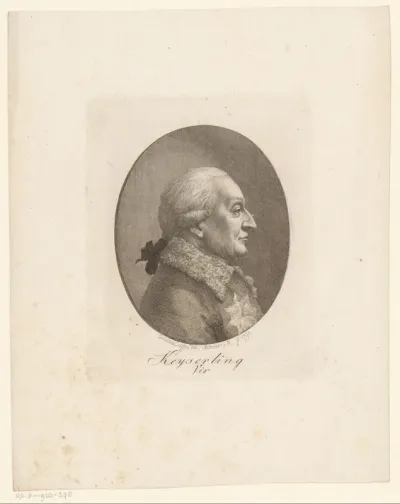 Portret van Dietrich von Keyserling