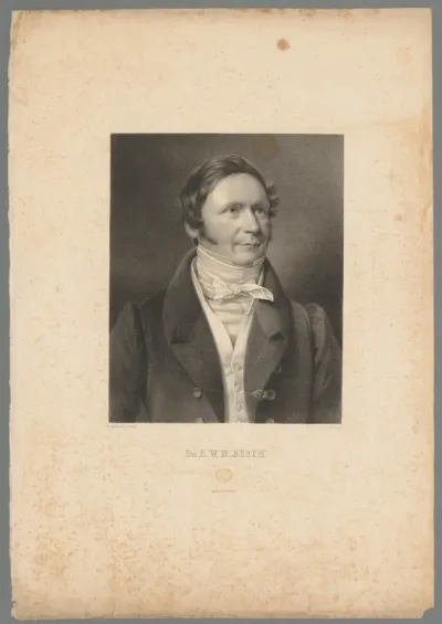 Portret van Dietrich Wilhelm Heinrich Busch