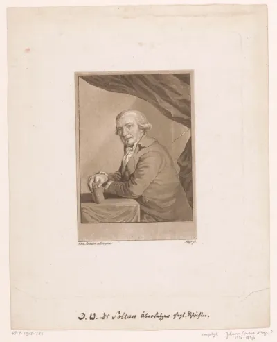 Portret van Dietrich Wilhelm Soltau