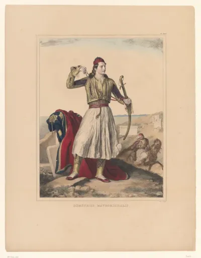 Portret van Dimitris Mavromichalis