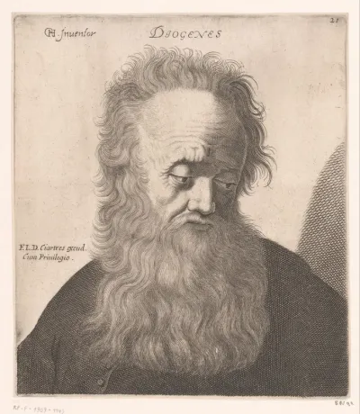 Portret van Diogenes van Sinope