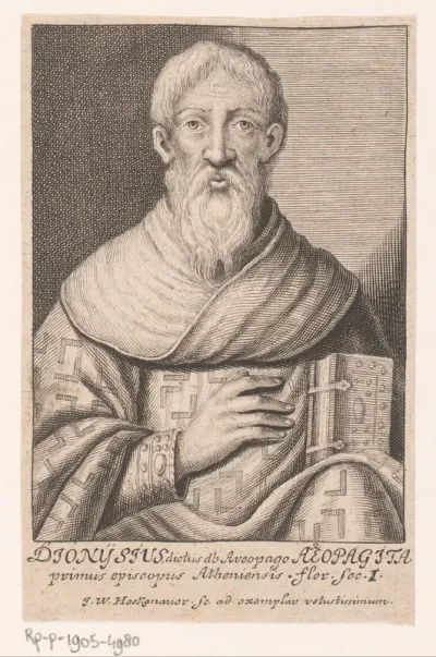 Portret van Dionysius Areopagita