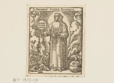 Portret van Dionysius de Karthuizer in extase