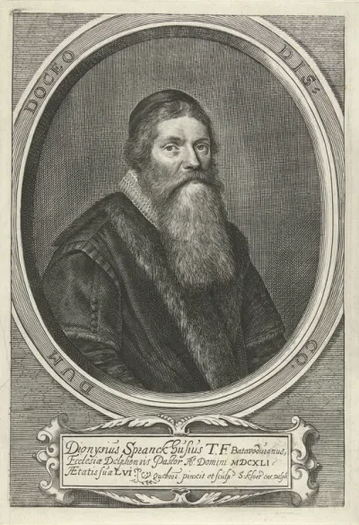 Portret van Dionysius Spranckhuysen