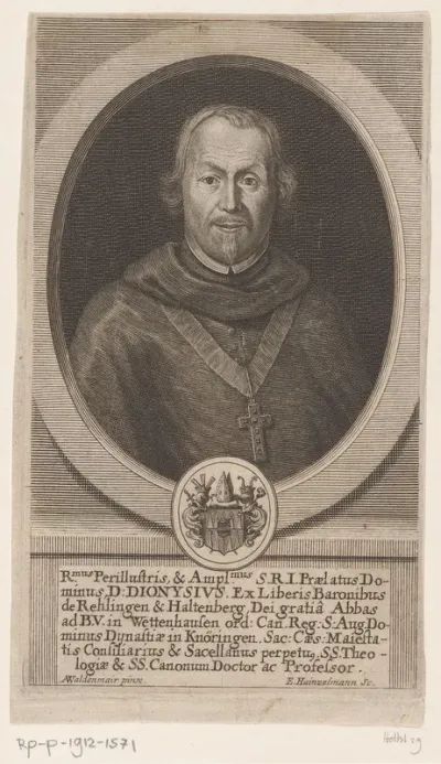 Portret van Dionysius von Rehlingen