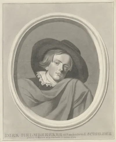 Portret van Dirck Helmbreeker