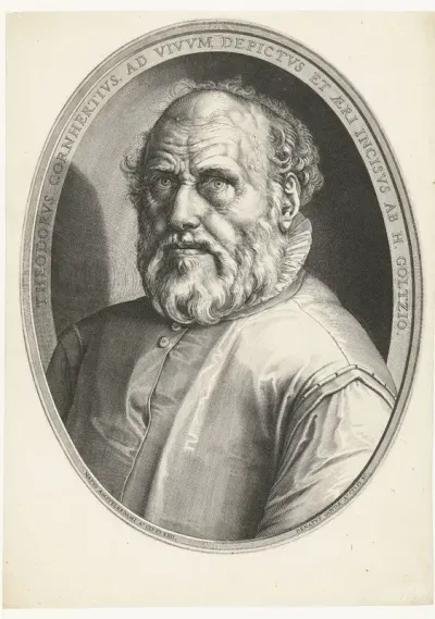 Portret van Dirck Volckertsz. Coornhert