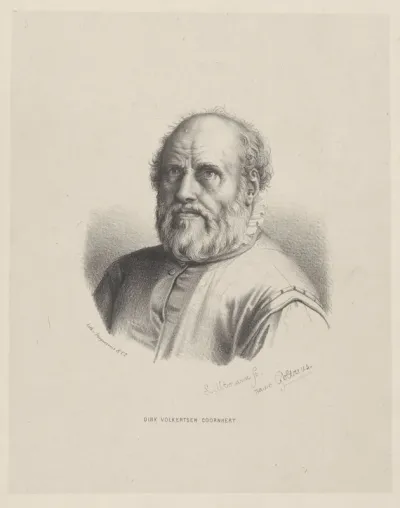 Portret van Dirck Volckertsz. Coornhert