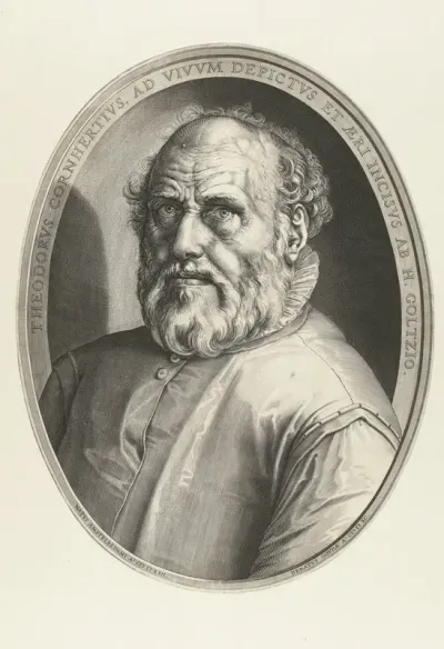 Portret van Dirck Volckertsz. Coornhert