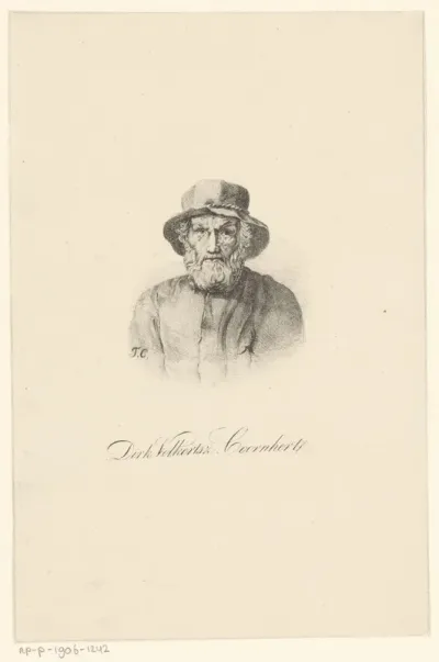 Portret van Dirck Volkertsz. Coornhert
