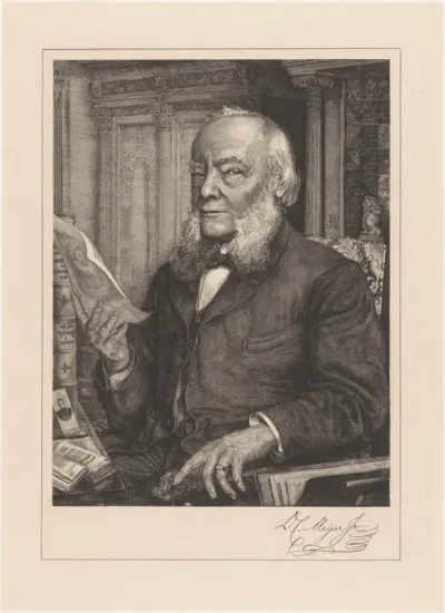 Portret van Dirk Christiaan Meijer jr.