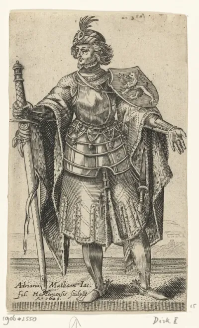 Portret van Dirk I, graaf van Holland