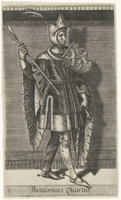 Portret van Dirk IV, graaf van Holland
