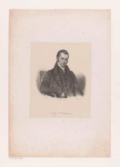 Portret van Dirk Jacob Wolterbeek