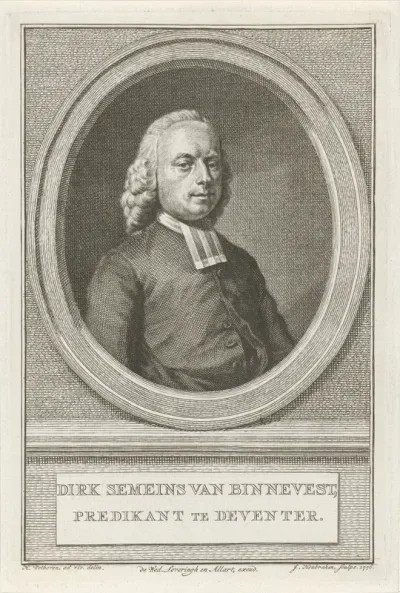 Portret van Dirk Seimens van Binnevest