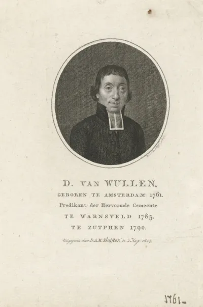 Portret van Dirk van Wullen