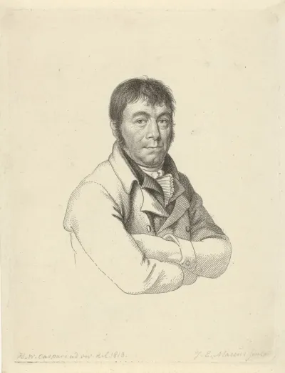 Portret van Dirk Versteegh