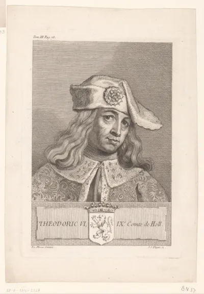 Portret van Dirk VI van Holland