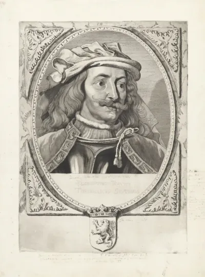 Portret van Dirk VII, graaf van Holland