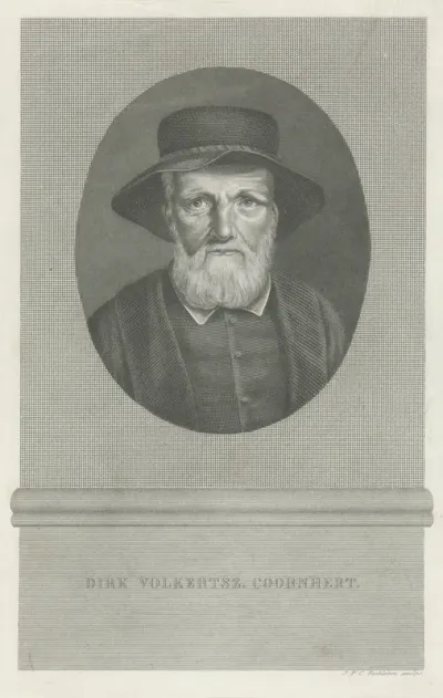 Portret van Dirk Volkertsz Coornhert