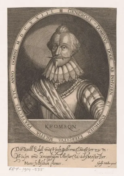 Portret van Dodo zu Innhausen und Knyphausen